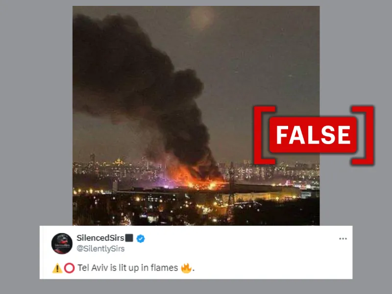 Old image from Moscow misrepresented as attack in Tel Aviv